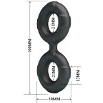 CRAZY BULL - RADWAN DOUBLE BAGUE EN SILICONE MODÃLE 19